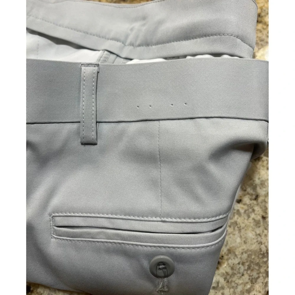 Slazenger Men's Golf Pants Light Weight Gray 34x34 Poly Spandex NWOT
